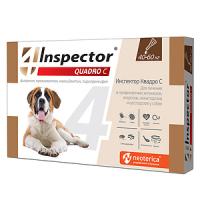 Инспектор Quadro Капли для собак 40-60кг, 1 пипетка в упаковке