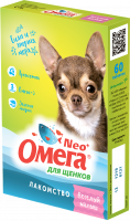 Омега Neo для щенков с пребиотиком "Веселый малыш", 60 таблеток в упаковке