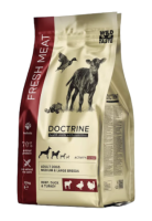 DOCTRINE сухой корм для взрослых собак средних/крупных пород с индейкой, говядиной, уткой, пакет 12кг