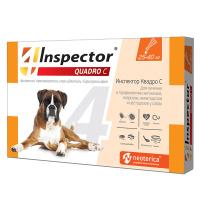 Инспектор Quadro Капли для собак 25-40кг, 1 пипетка в упаковке