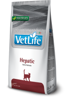 Vet Life Hepatic для кошек при болезнях печени, пакет 2кг