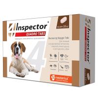 Инспектор Quadro Табс для собак более 16кг, 4 таблетки в упаковке