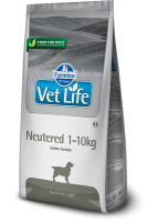 Vet Life Neutered для собак более 10кг после кастрации/стерилизации, пакет 12кг