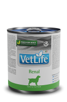 Vet Life Renal для собак при болезнях почек, паштет 300г