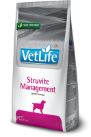 Vet Life Struvite Management для собак при рецидивах МКБ, пакет 2кг