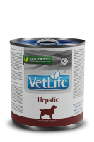 Диета Vet Life Hepatic для собак при болезнях печени, паштет 300г