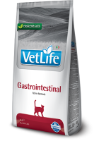 Vet Life Gastro Intestinal для кошек при болезнях ЖКТ, пакет 2кг