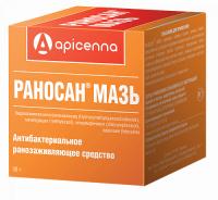 Раносан мазь, банка 30г