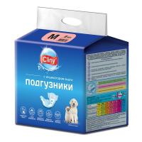 Подгузники Cliny для животных 5-10кг (M), 9шт