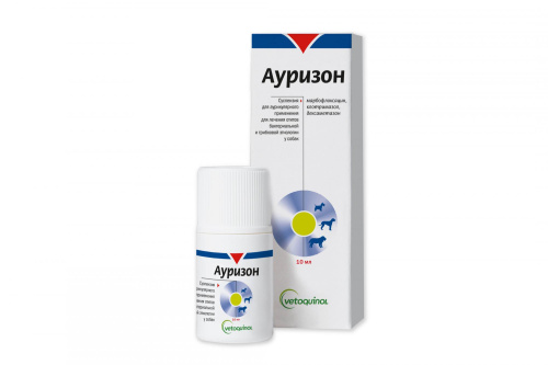 pic1-Ауризон, ушные капли, 10мл (10%)