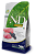 Фармина N&D Prime корм для кошек (ягненок+черника), пакет 1,5кг